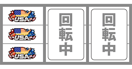 鏡のUSA狙いの最初に狙う図柄