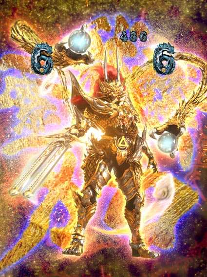 牙狼ゴールドインパクト 青龍リーチ