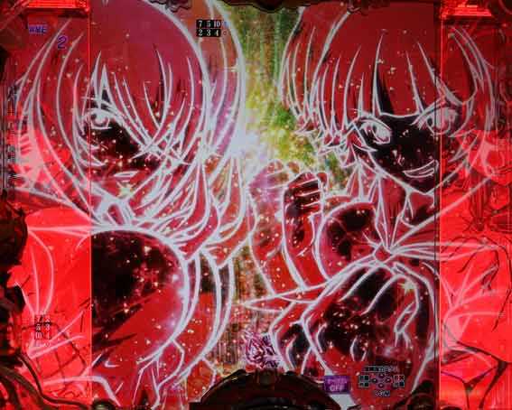 入賞時関羽張飛フラッシュ予告