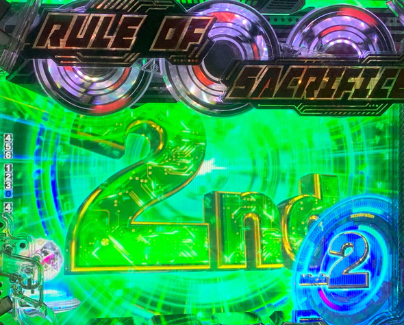 CYBORG 009 RULE OF SACRIFICE VS SCARL BODY EDITION 199 予告演出 リーチ前予告