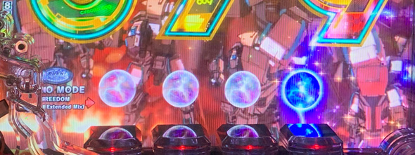 CYBORG 009 RULE OF SACRIFICE VS SCARL BODY EDITION 199 時短中の演出 HERO MODE中の予告演出