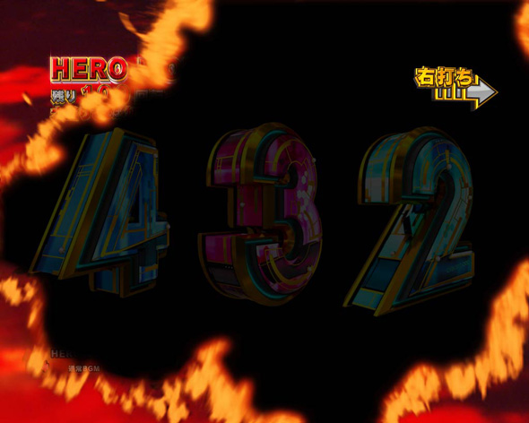 CYBORG 009 RULE OF SACRIFICE VS SCARL BODY EDITION 199 時短中の演出 HERO MODE中の予告演出