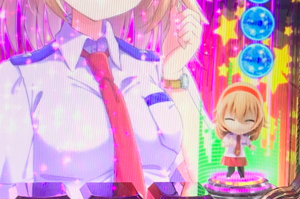 CYBORG 009 RULE OF SACRIFICE VS SCARL BODY EDITION 199 時短中の演出 HEROINE MODE中の予告演出