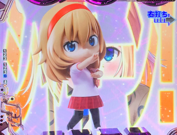 CYBORG 009 RULE OF SACRIFICE VS SCARL BODY EDITION 199 時短中の演出 HEROINE MODE中の予告演出