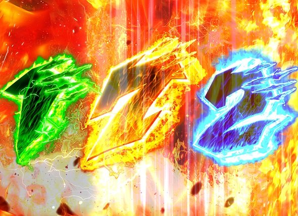 デカスタeGODZILLA7 超震撼ver. 予告演出 ドラムモード/図柄モード中の予告