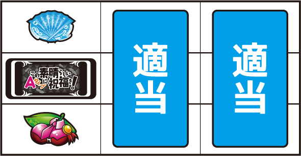 A-SLOT+ この素晴らしい世界に祝福を! 打ち方 通常時の打ち方