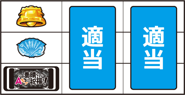 A-SLOT+ この素晴らしい世界に祝福を! 打ち方 通常時の打ち方