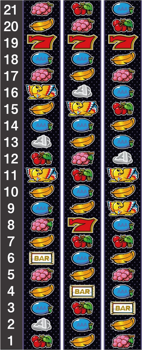 アレックス ブライト リール配列