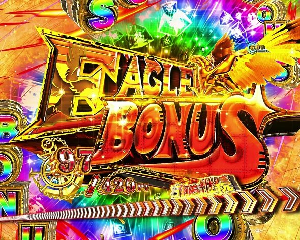 P アズールレーン THE ANIMATION 異次元トリガー 79ver. 大当り中の演出 右打ち中の大当り演出