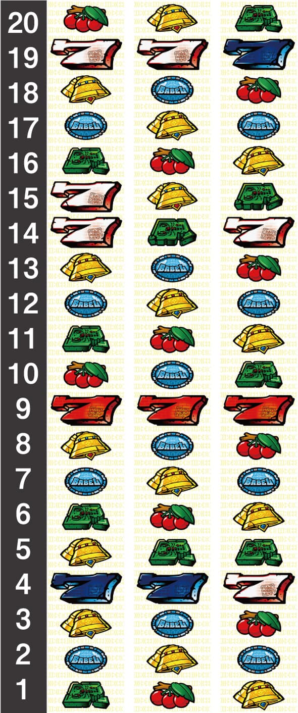 スマスロ バベル リール配列