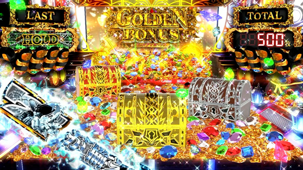 スマスロ ビッグドリーム THE GOLDEN PUSHER かんたん初打講座 GOLDEN BONUS(AT)について
