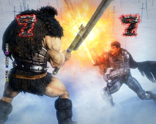 e ベルセルク無双 第2章 リーチ演出 斬潰バトルリーチ