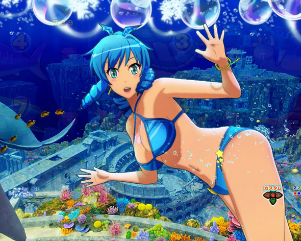 P大海物語5スペシャル モード共通の演出 予告演出