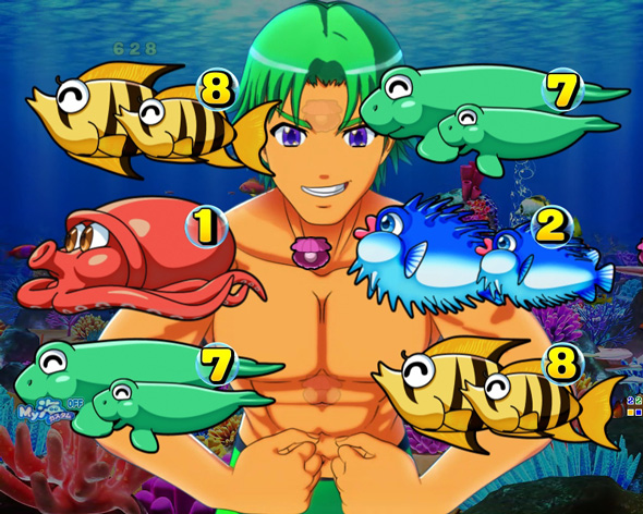 e大海物語5スペシャル モード共通の演出 予告演出