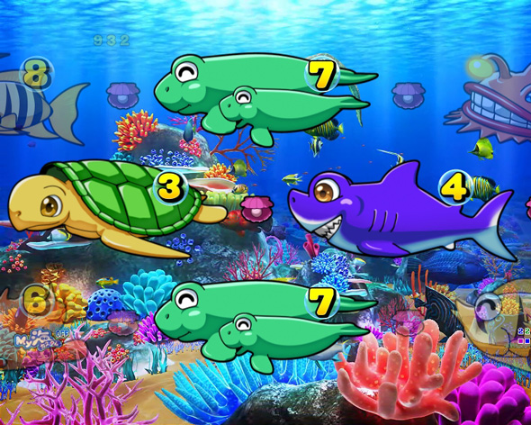 e大海物語5スペシャル モード共通の演出 リーチ演出