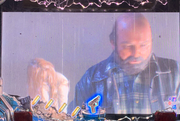 Pバイオハザード RE:2 ごらくバージョン 予告演出 リーチ後予告