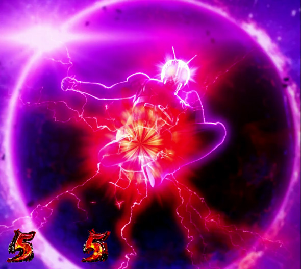 e 仮面ライダーBLACK EXTREAM JUSTICE RUSH中の演出 EXTREAM JUSTICE RUSH中の演出