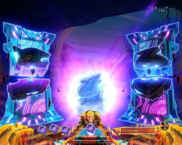 e冒険島 予告演出 リーチ前予告