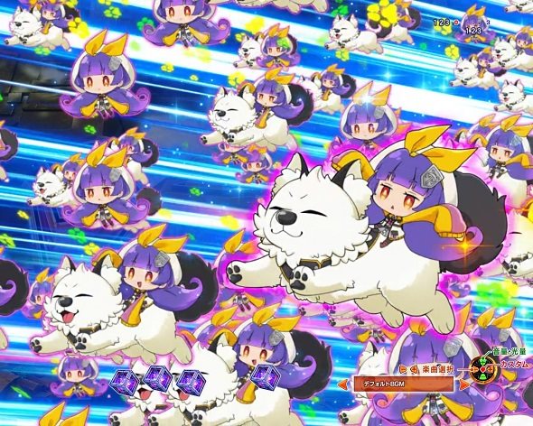 e冒険島 予告演出 リーチ後予告