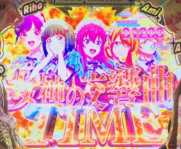 e女神のカフェテラス 女神の交響曲TIME中の演出 モード概要