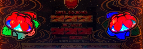 チバリヨ2プラス 演出 花笠点灯パターンについて