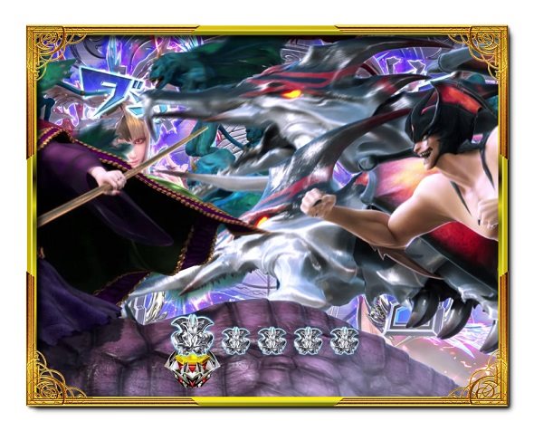 デカスタPデビルマン THE FINAL 179ver. 予告演出 リーチ後予告