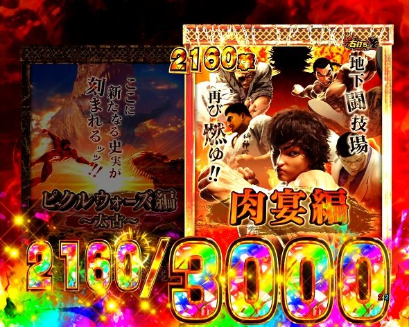 e範馬刃牙 バトルMODE中の演出 モード概要