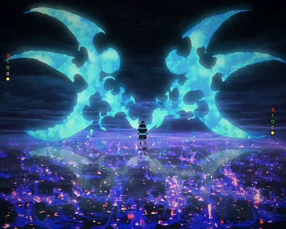 eフィーバー炎炎ノ消防隊2 紅丸ver. 注目演出 キーポイント演出