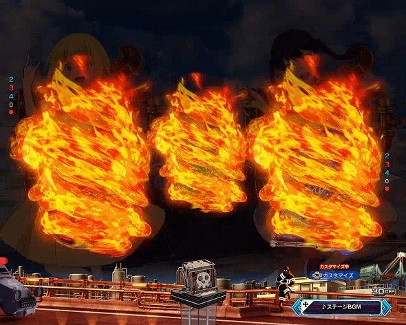 eフィーバー炎炎ノ消防隊2 紅丸ver. 予告演出 リーチ前予告