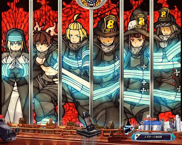 eフィーバー炎炎ノ消防隊2 紅丸ver. 予告演出 リーチ前予告