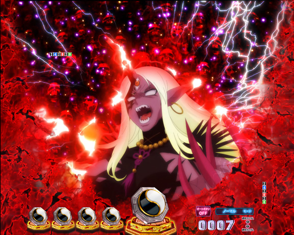 e閃乱カグラ 予告演出 リーチ後予告