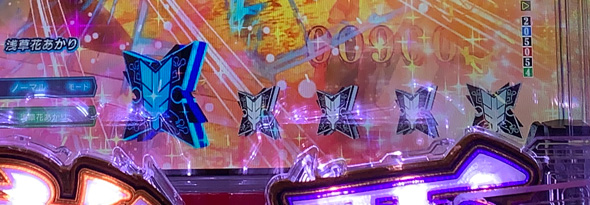 e閃乱カグラ 絶・秘伝RUSH中の演出 絶・シノビ決戦BURST中の予告演出