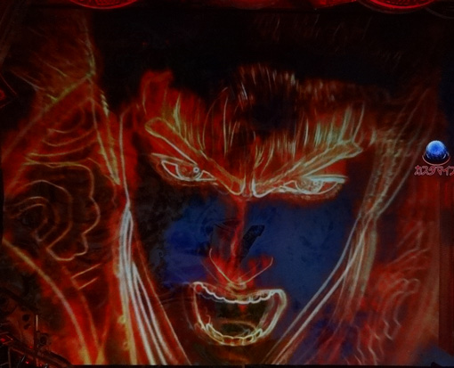 PA花の慶次～裂99ver. 予告演出 リーチ前予告