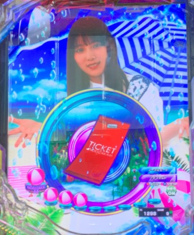 e 乃木坂46 II 予告演出 リーチ前予告