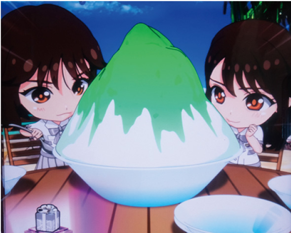 e 乃木坂46 II リーチ演出 ミニキャラSPリーチ