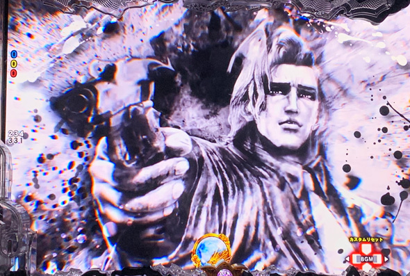 e蒼天の拳 羅龍 予告演出 リーチ前予告