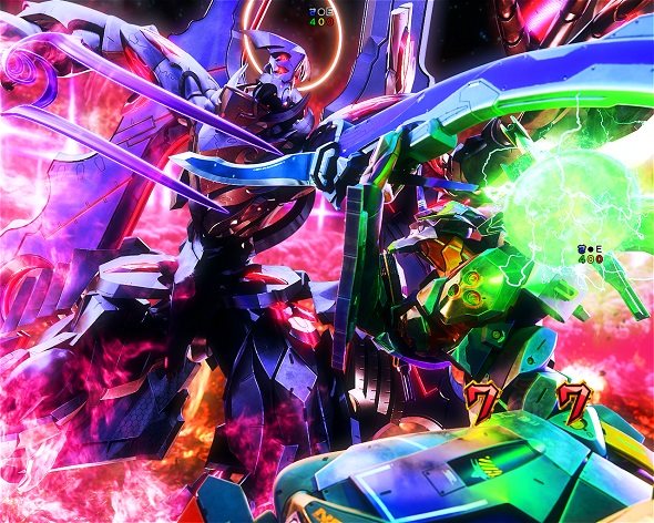 e 新世紀エヴァンゲリオン ～はじまりの記憶～ リーチ演出(ノーマルモード) スーパーエヴァンゲリオンリーチ