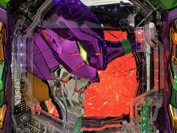 e 新世紀エヴァンゲリオン ～はじまりの記憶～ 予告演出(ノーマルモード) リーチ前予告