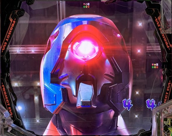 e 新世紀エヴァンゲリオン ～はじまりの記憶～ 予告演出(ノーマルモード) リーチ後予告