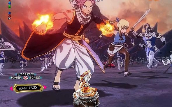 P FAIRY TAIL 89Ver. FAIRY RUSH中の演出 モード概要