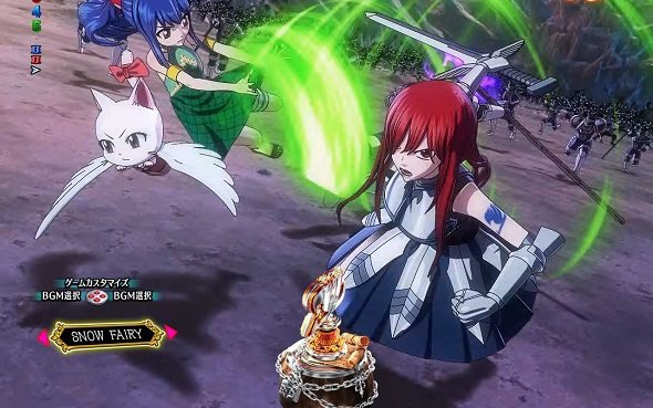 P FAIRY TAIL 89Ver. FAIRY RUSH中の演出 モード概要