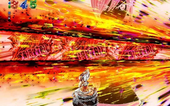 P FAIRY TAIL 89Ver. 七炎竜RUSH中の演出 予告演出