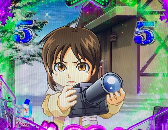 P 冬のソナタ My Memory リーチ演出 キャラSPリーチ