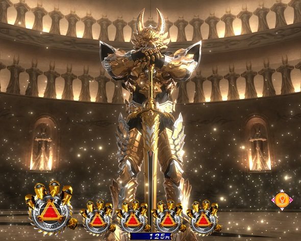 e牙狼12黄金騎士極限 予告演出 先読み予告