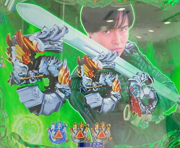 e牙狼12黄金騎士極限 予告演出 先読み予告