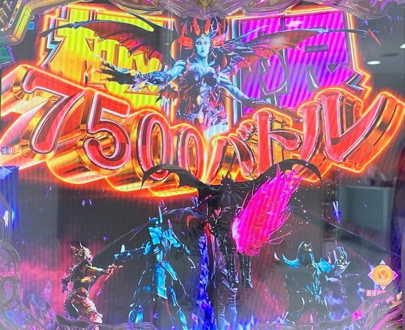 e牙狼12黄金騎士極限 極限7500バトル中の演出 モード概要