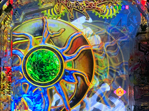 e牙狼神速神撃3000LT 予告演出 リーチ前予告