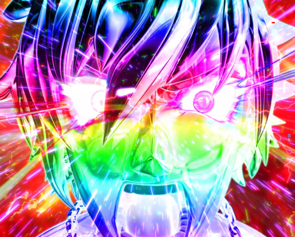 e大工の源さん超韋駄天2 フルスイングLT 極源RUSH中の演出 極龍CRUSH中の演出