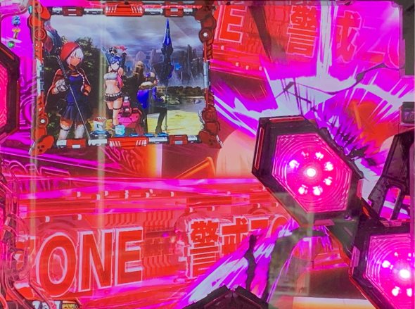 Pゴッドイーター199ゴッドトリガーVER. 予告演出 先読み予告