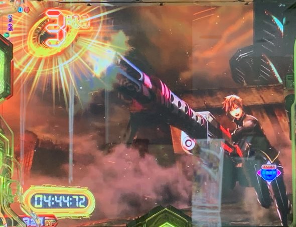 eゴッドイーター TRIPLE BURST 神バトルRUSH RAGE BURST中の演出 神速神撃(W) BURST中の演出